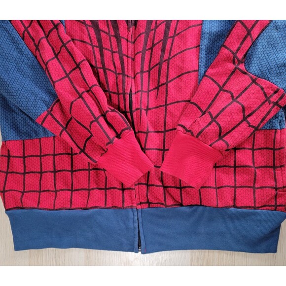 The Amazing Spider-Man 2 Movie Promo Zip Up Hoodie Marvel Size M Costume Jacket - Picture 3 of 14